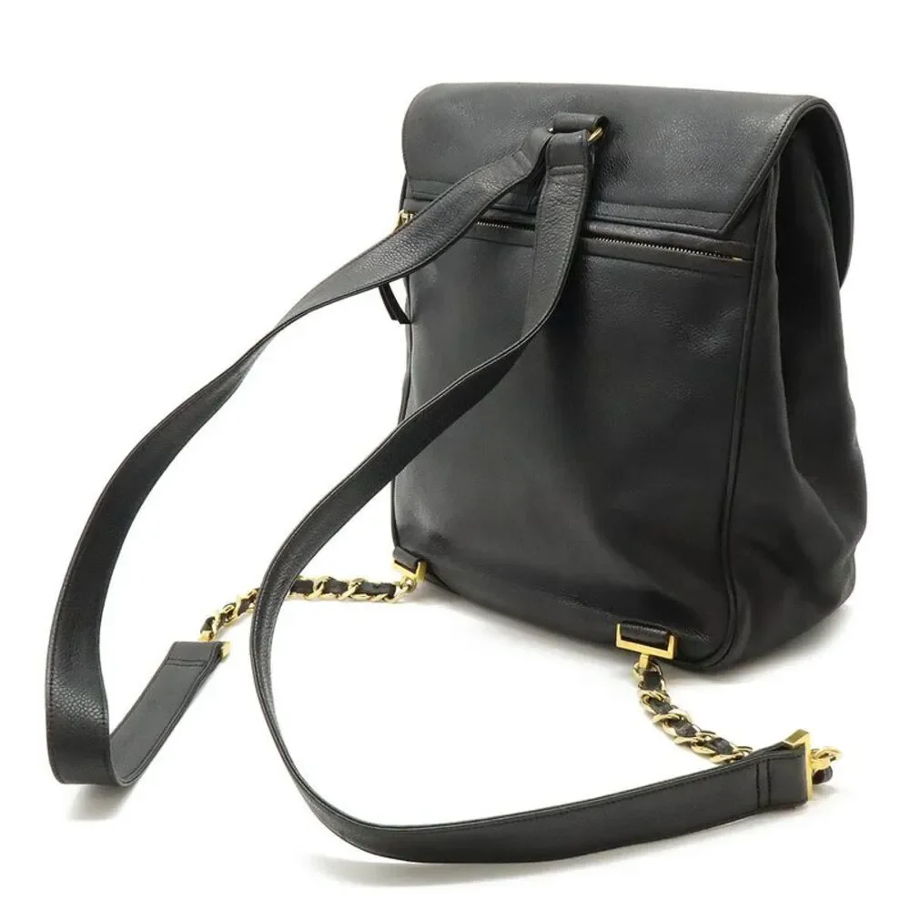 Chanel Caviar Leather Coco Ball Backpack
